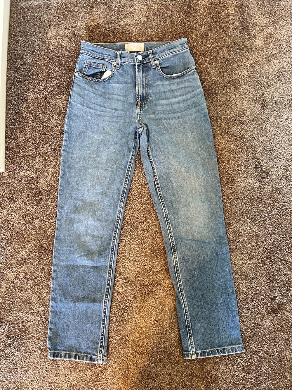 Everlane High-Waist Women's Blue Jeans